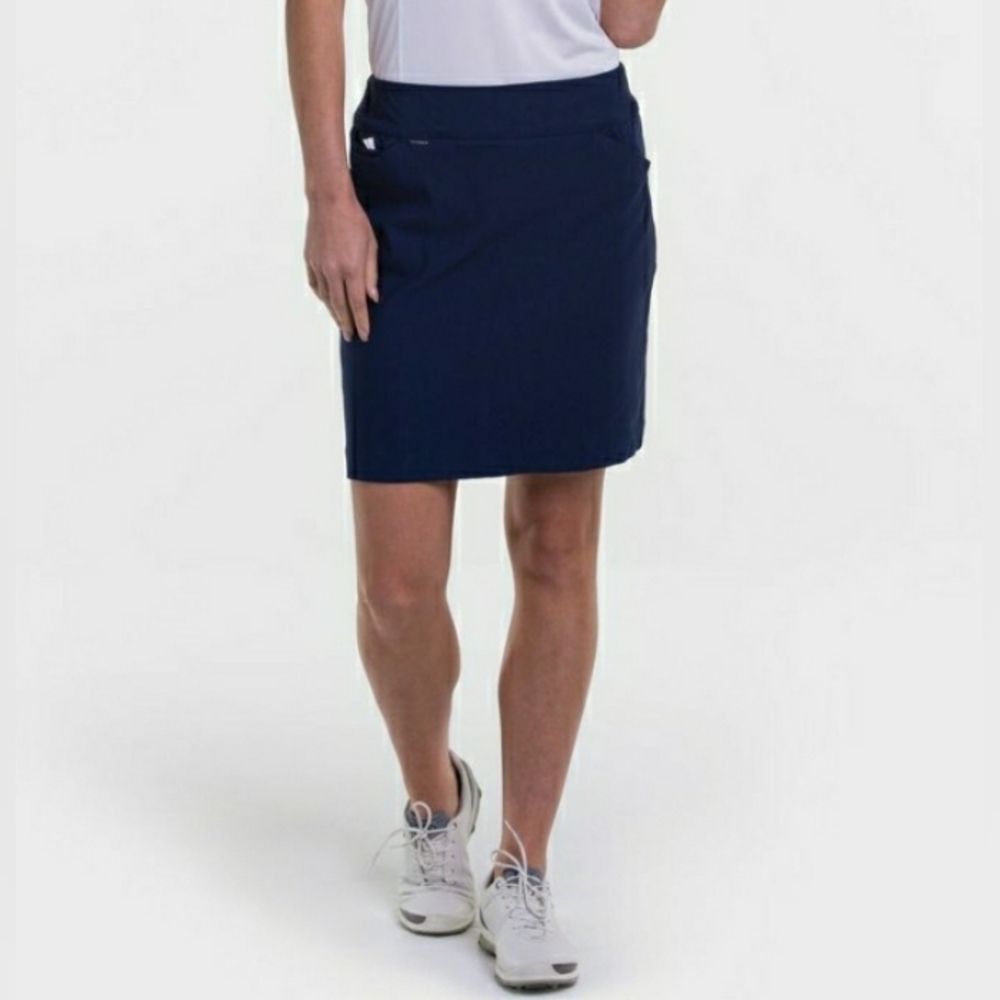 EPNY GOLF Black Straight Compression Skort Sz Sm NWT